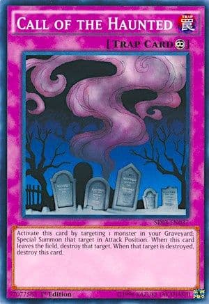Call of the Haunted — Structure Deck: Machine Reactor Yu-Gi-Oh! card by KAZUKI TAKAHASHI
