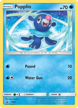 Popplio - SM24 — SM Promos