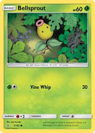 Bellsprout — SM - Guardians Rising Pokémon TCG card by Sekio