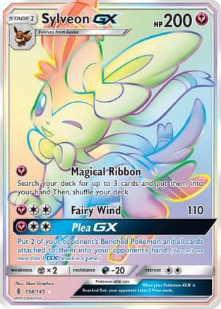 Sylveon GX (Secret) — Pokémon TCG card