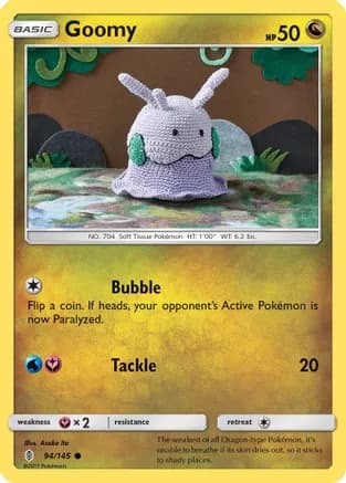 Goomy — SM - Guardians Rising Pokémon TCG card by Asako Ito