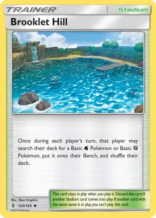Brooklet Hill — SM - Guardians Rising Pokémon TCG card by 5ban Graphics