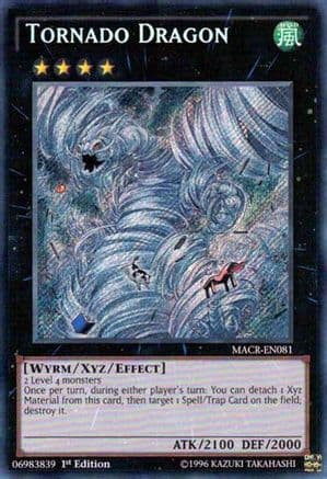 Tornado Dragon — Maximum Crisis Yu-Gi-Oh! card by KAZUKI TAKAHASHI