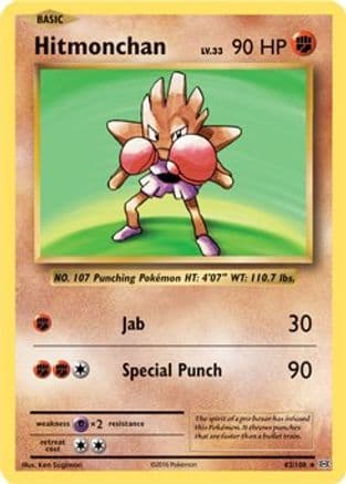 Hitmonchan - 62/108 (XY Evolutions) — Deck Exclusives