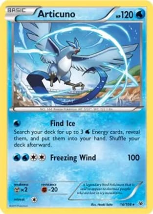 Articuno - 16/108 (XY Roaring Skies) — Deck Exclusives