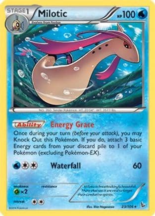 Milotic - 23/106 (XY Flashfire) — Deck Exclusives Pokémon TCG card by Aya Kusano