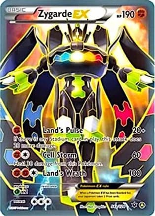 Zygarde EX - 54a/124 — Alternate Art Promos