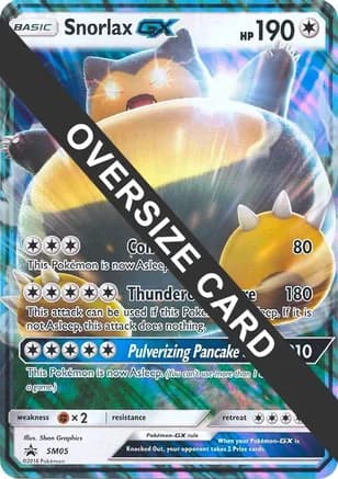 Snorlax GX - SM05 — Jumbo Cards