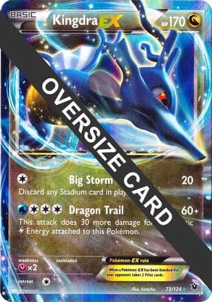 Kingdra EX - 73/124 — Jumbo Cards