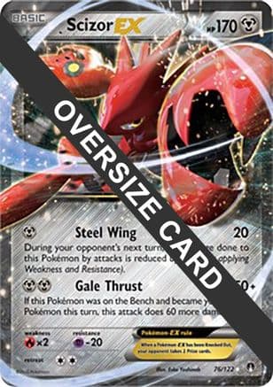 Scizor EX - 76/122 — Jumbo Cards Pokémon TCG card by Yusuke Kozaki