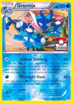 Greninja - 40/122 (Pokemon League) [3rd Place]