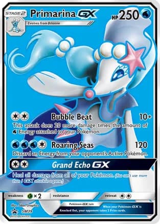 Primarina GX - SM39 — SM Promos