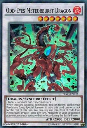 Odd-Eyes Meteorburst Dragon — Pendulum Evolution