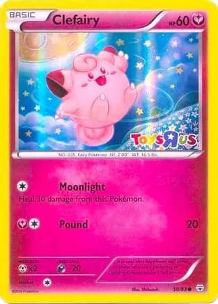 Clefairy - 50/83 (Toys R Us Promo) — Miscellaneous Cards & Products