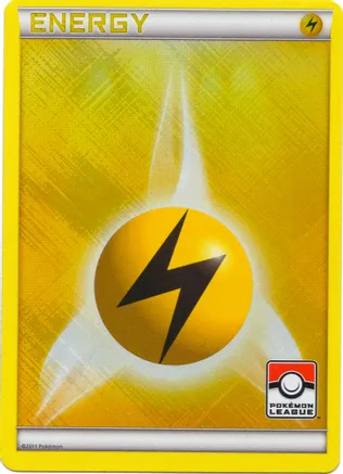 Lightning Energy (2011 Pokemon League) — League & Championship Cards