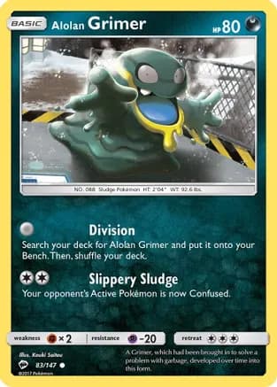 Alolan Grimer — SM - Burning Shadows