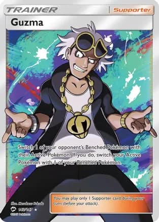 Guzma (Full Art) — SM - Burning Shadows