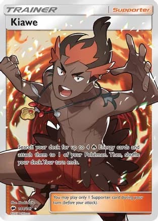 Kiawe (Full Art) — SM - Burning Shadows