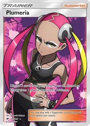Plumeria (Full Art) — SM - Burning Shadows