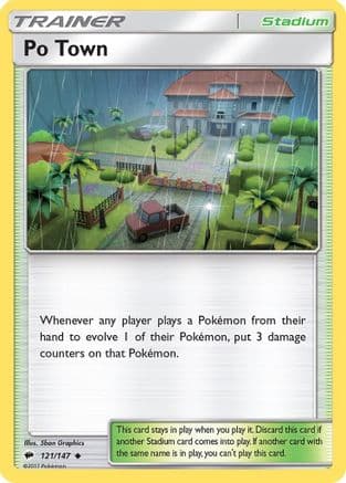 Po Town — SM - Burning Shadows Pokémon TCG card by 5ban Graphics