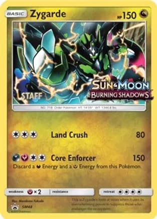 Zygarde - SM48 (Prerelease) [Staff] — SM Promos