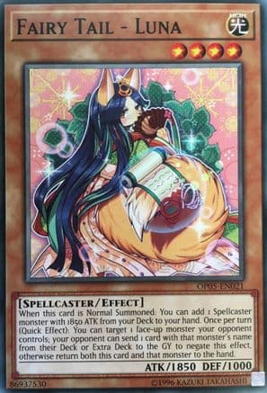 Fairy Tail - Luna — OTS Tournament Pack 5 Yu-Gi-Oh! card by KAZUKI TAKAHASHI