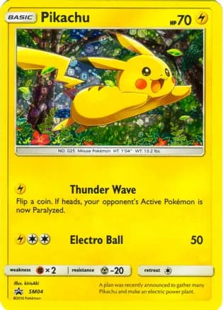 Pikachu - SM04 (General Mills) — Miscellaneous Cards & Products