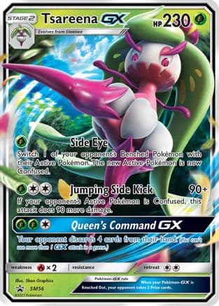 Tsareena GX - SM56 — SM Promos Pokémon TCG card by 5ban Graphics