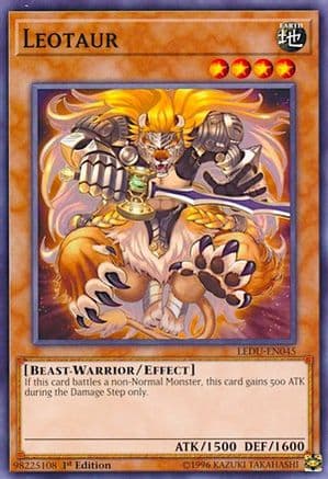 Leotaur — Legendary Duelists Yu-Gi-Oh! card by KAZUKI TAKAHASHI