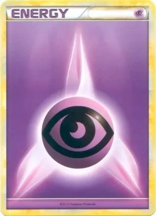 Psychic Energy (2010 Unnumbered HGSS Style Non-Holo) — League & Championship Cards