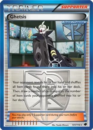 Ghetsis - 101/116 (BW Plasma Freeze) — Deck Exclusives