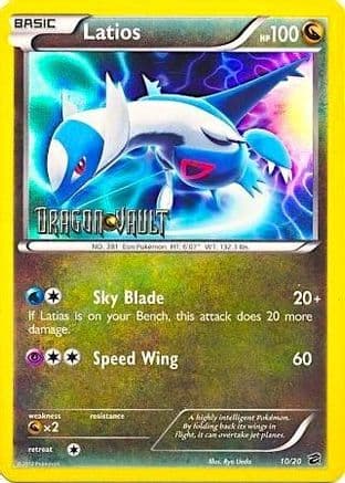 Latios - 10/20 (Dragon Vault) — Blister Exclusives Pokémon TCG card by Rye Ueda