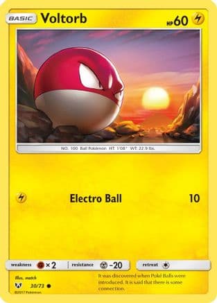 Voltorb — Shining Legends Pokémon TCG card by match