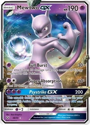 Mewtwo GX — Shining Legends