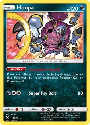 Hoopa — Shining Legends Pokémon TCG card by TOKIYA