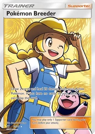 Pokemon Breeder (Full Art) — Shining Legends