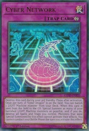 Cyber Network (UR) — Legendary Dragon Decks Yu-Gi-Oh! card by KAZUKI TAKAHASHI