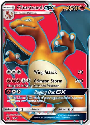 Charizard GX - SM60 — SM Promos