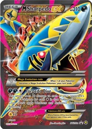 M Sharpedo EX - XY200a — Alternate Art Promos Pokémon TCG card by Hitoshi Ariga