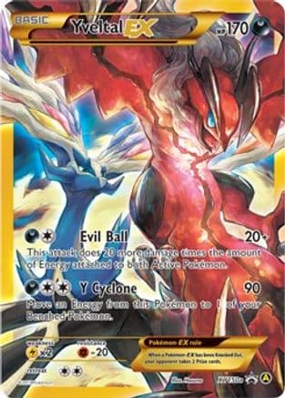 Yveltal EX - XY150a — Pokémon TCG card
