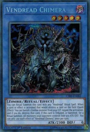 Vendread Chimera — Yu-Gi-Oh! card