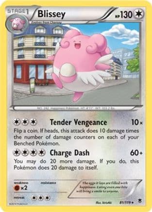 Blissey - 81/119 (Cosmos Holo) — Miscellaneous Cards & Products