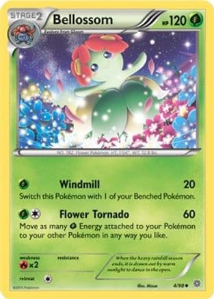 Bellossom - 4/98 (Cosmos Holo) — Miscellaneous Cards & Products Pokémon TCG card by Ryo Ueda