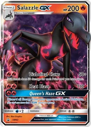 Salazzle GX - SM63 — SM Promos