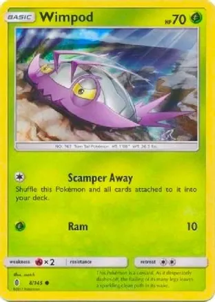 Wimpod - 8/145 (Collection Promo) — League & Championship Cards