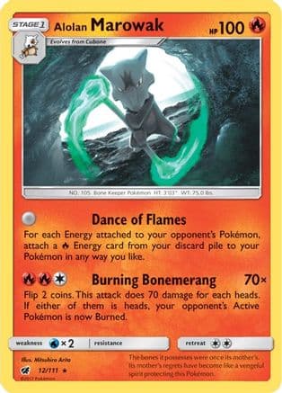 Alolan Marowak — SM - Crimson Invasion