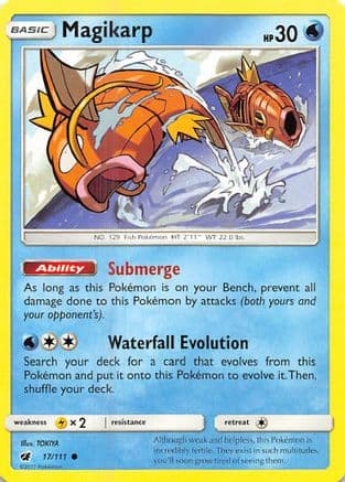 Magikarp — SM - Crimson Invasion Pokémon TCG card by TOKIYA