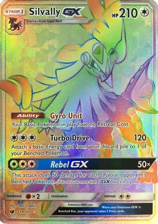 Silvally GX (Secret) — SM - Crimson Invasion