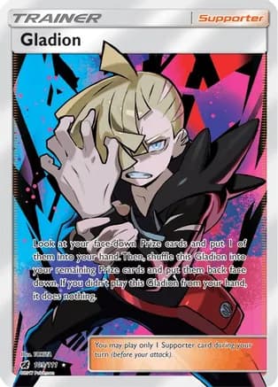 Gladion (Full Art) — SM - Crimson Invasion