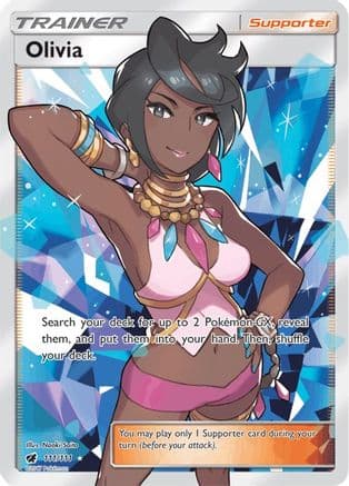 Olivia (Full Art) — Pokémon TCG card